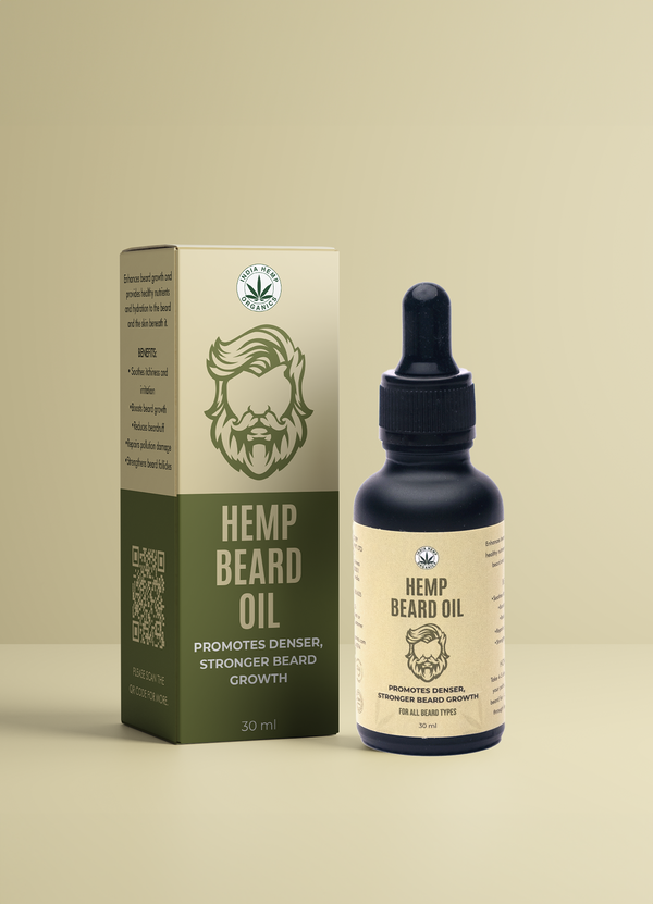 Hemp Beard Oil | Growth & Nourishment Formula | 30 ml