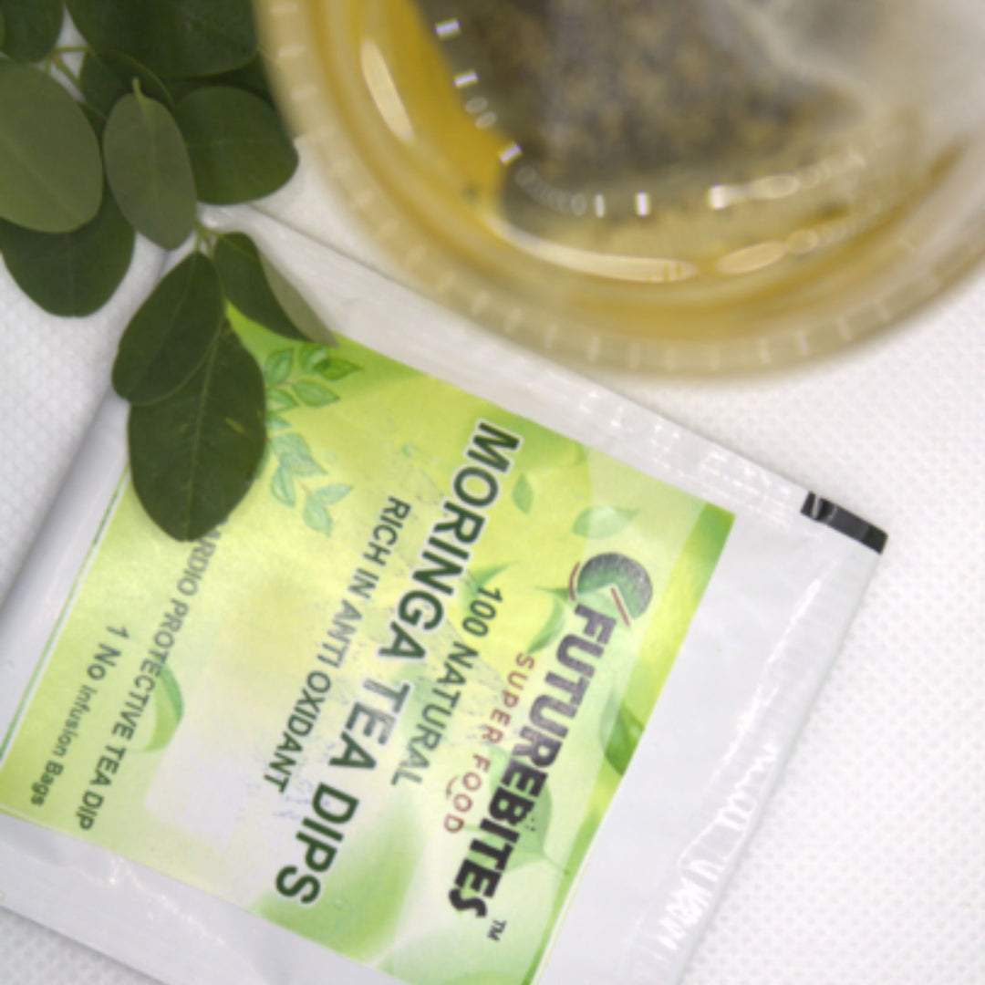 Moringa Tea Infusions | 46 Antioxidant Dip | Box of 30 Sachet