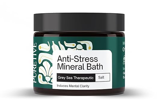 Stress Relief Mineral Bath Salts | Calming Aromatherapy | 260 g