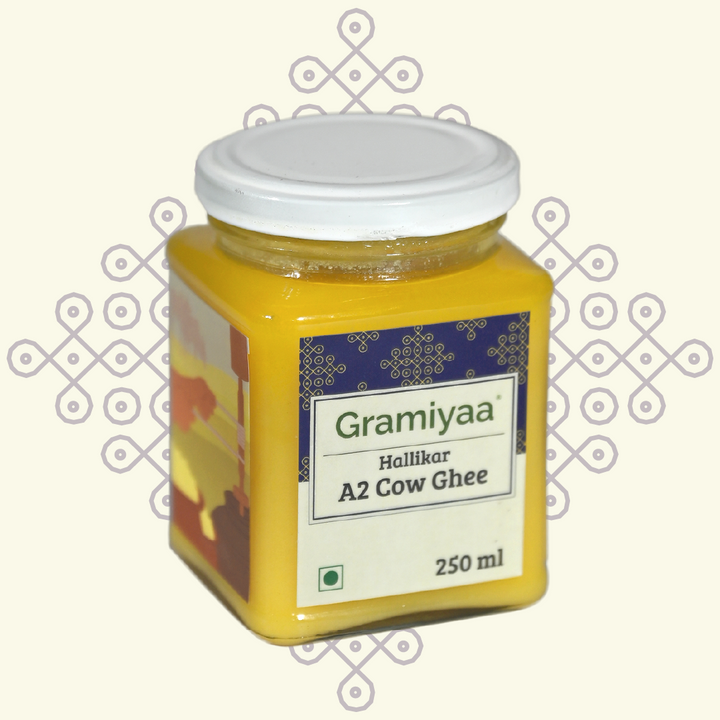 Gramiyaa A2 Desi Ghee | Hallikar Cows Milk & Bilona Crafted