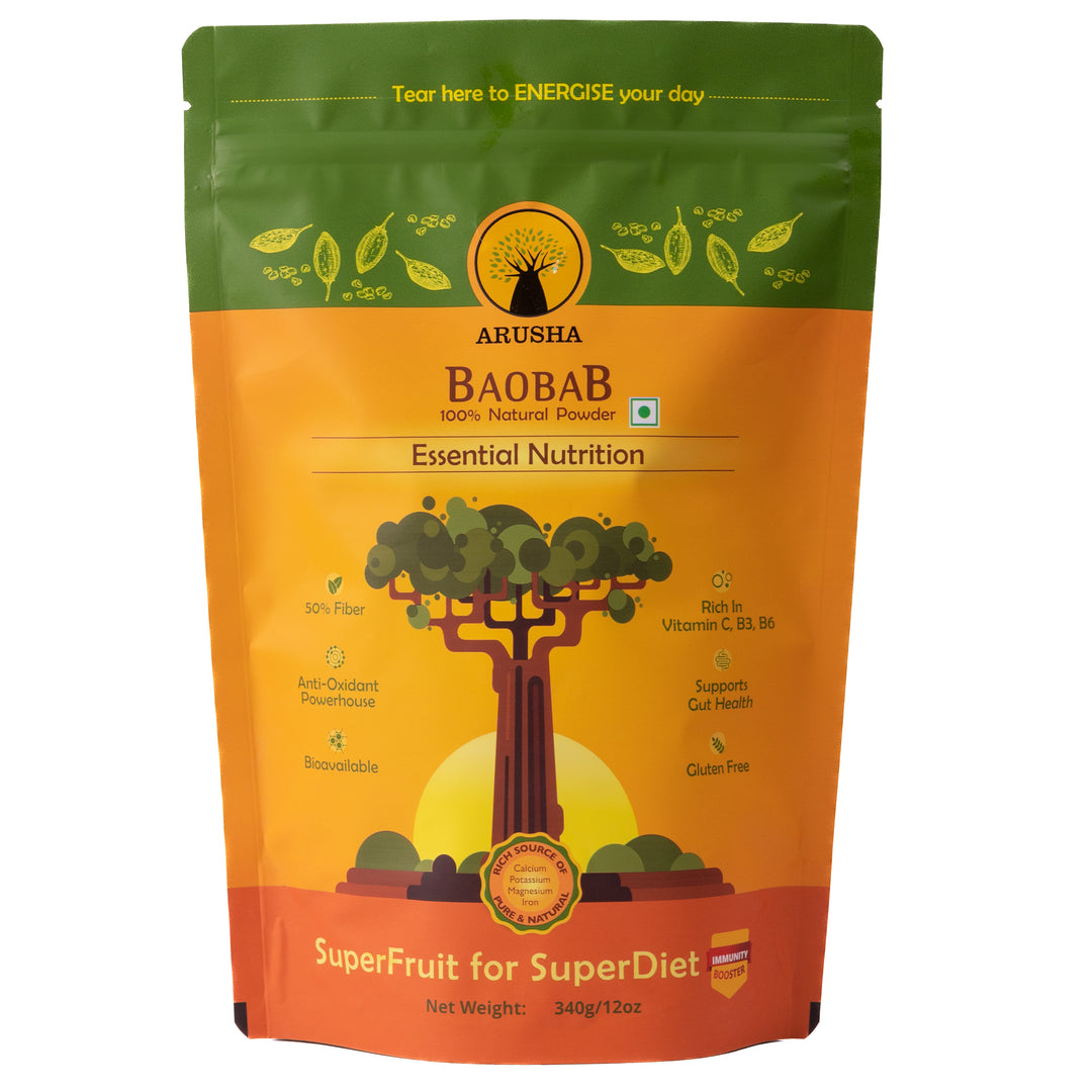 Baobab Powder | Fibre Rich Superfood | 340 g
