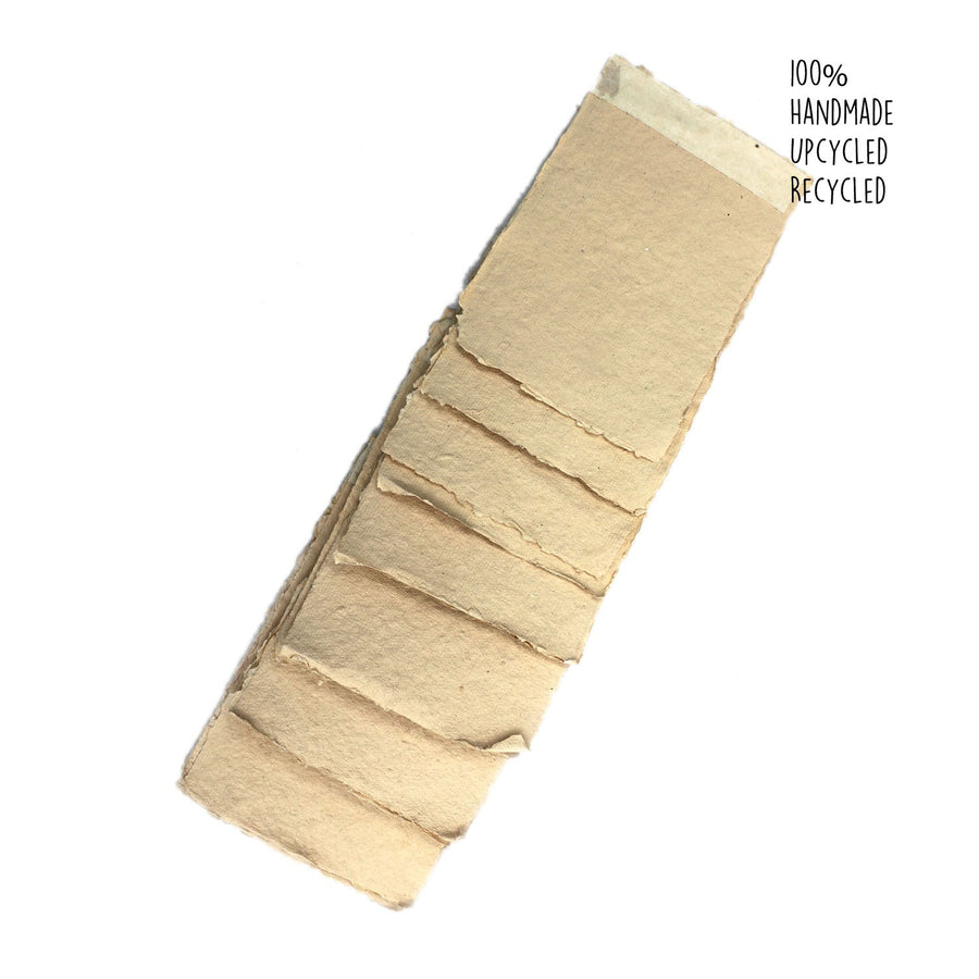 Beige Paper | Handmade | Pack of 24 | A4 - bhrsa