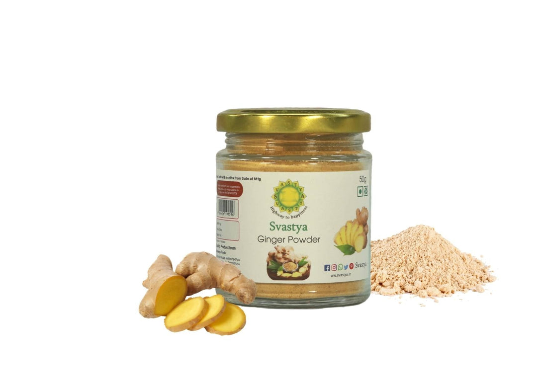 Dried Ginger Powder | Organic | 40 g - bhrsa