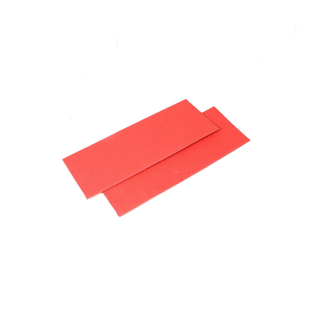 Envelopes | Red with deckle finish | Pack of 4 - bhrsa