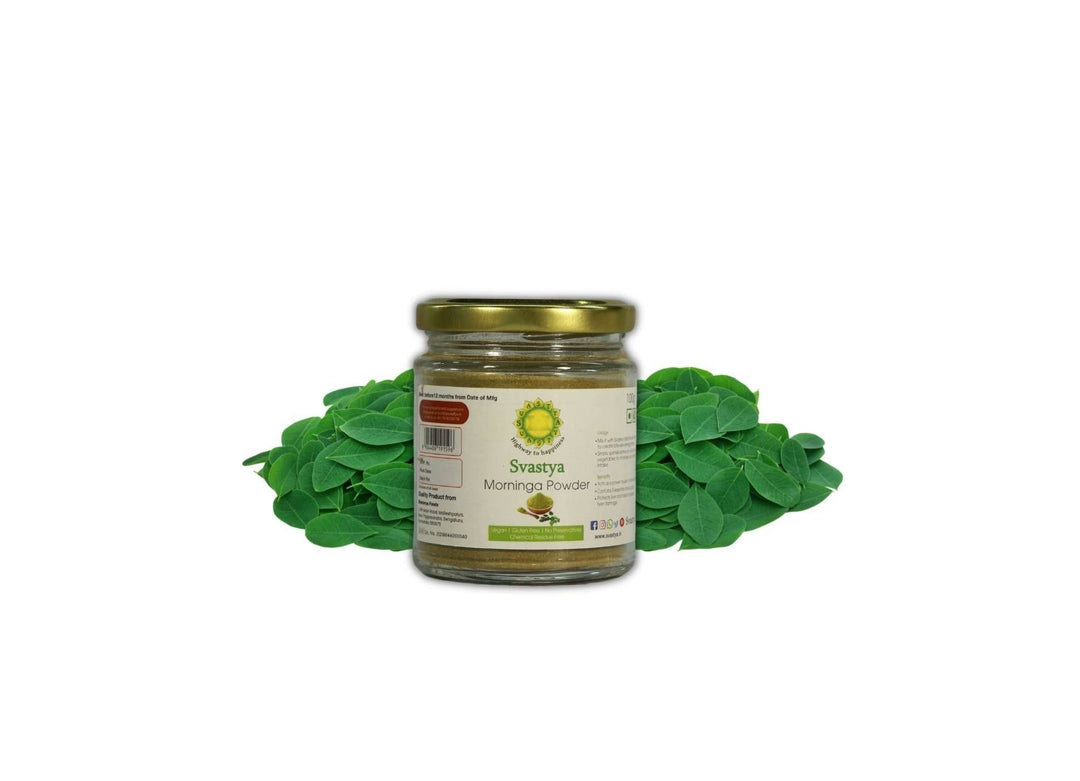 Organic Heirloom Moringa Powder | Antioxidant Rich | 80 g - bhrsa