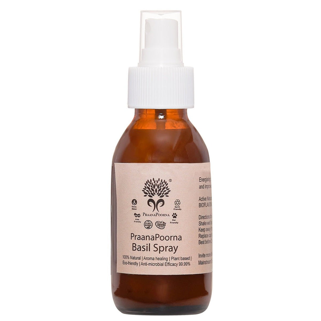 PraanaPoorna Basil Spray | 100 ml - bhrsa