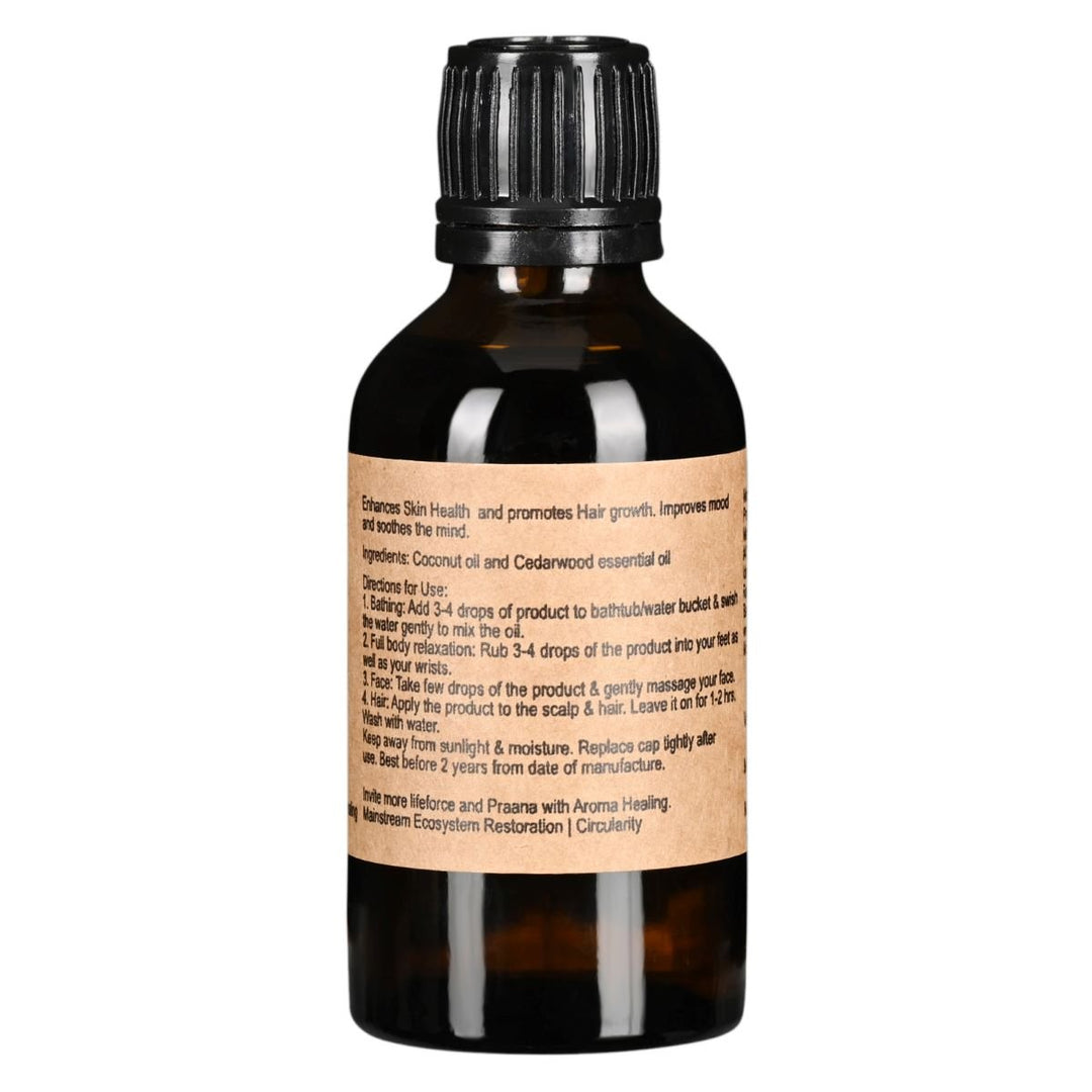 Praanapoorna Cedarwood Oil | 50 ml - bhrsa