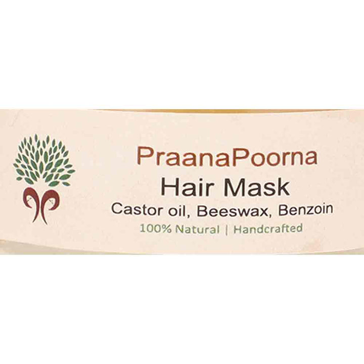 PraanaPoorna Hair Mask - Castor oil | 25 ml - bhrsa