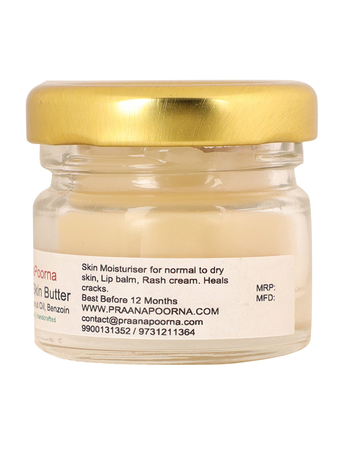 PraanaPoorna Healing Skin Butter | 25 ml - bhrsa