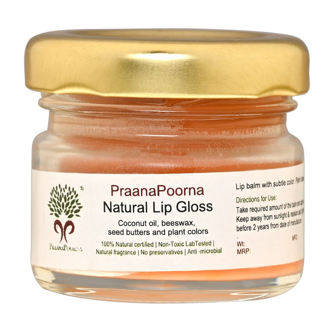 PraanaPoorna Lip Gloss | 25 ml - bhrsa