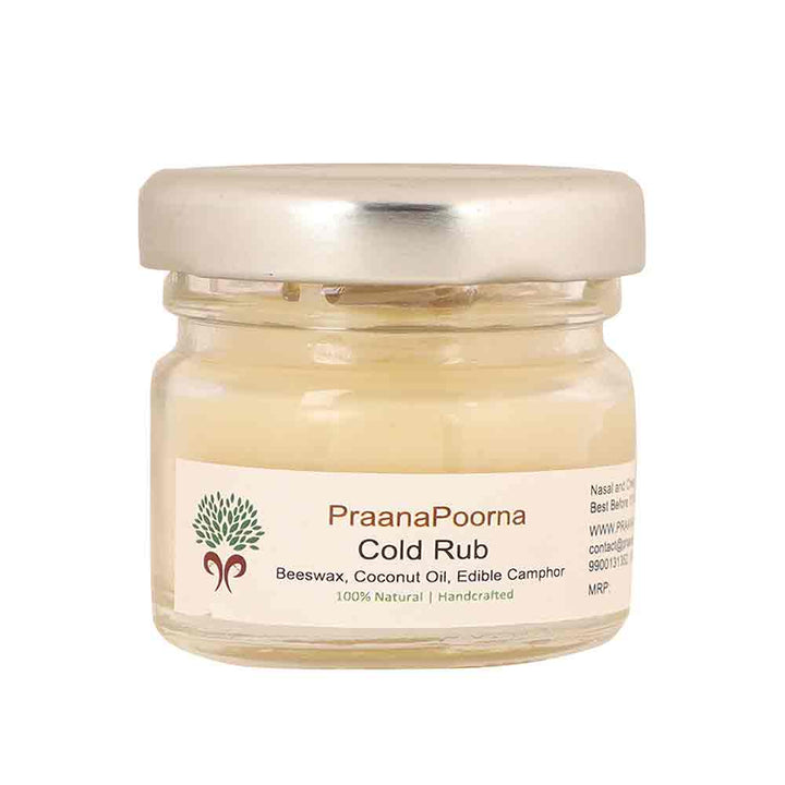 PraanaPoorna Natural Cold Rub | 25 ml - bhrsa