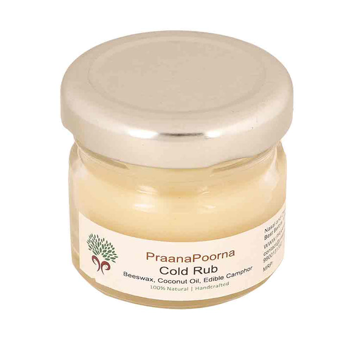 PraanaPoorna Natural Cold Rub | 25 ml - bhrsa