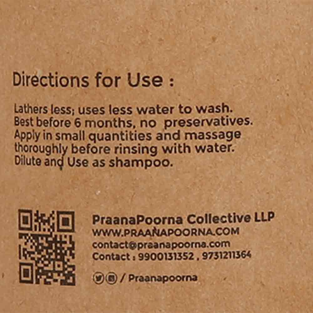 PraanaPoorna Natural Handwash | | 350 ml - bhrsa