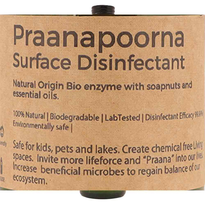 PraanaPoorna Surface Disinfectant Wipe | Plant Based | 350 ml - bhrsa
