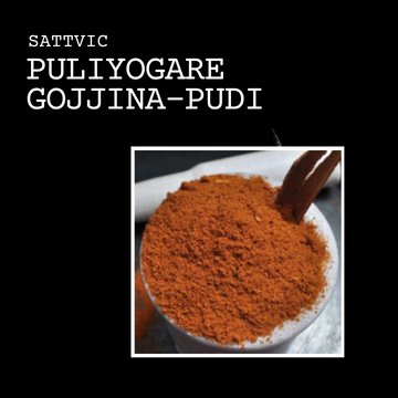 Puliyogare Powder | Sattvic Spice Mix - bhrsa