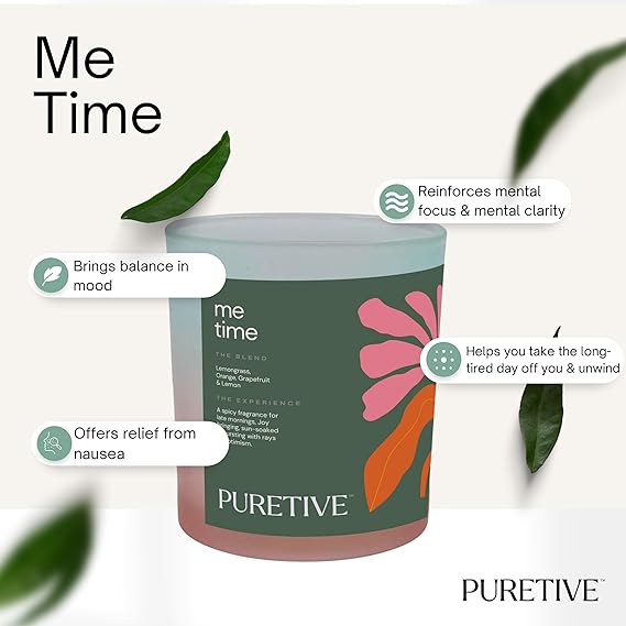 Puretive Botanics | Soy Candles | 480 g - bhrsa