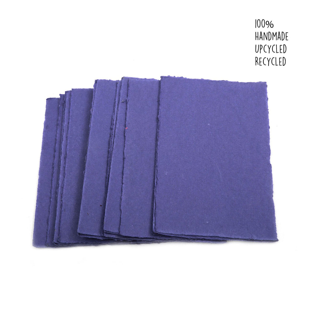 Purple Paper | Handmade | Pack of 24 | A4 - bhrsa