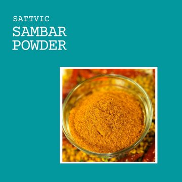 Sambar Powder | Sattvic Spice Mix - bhrsa