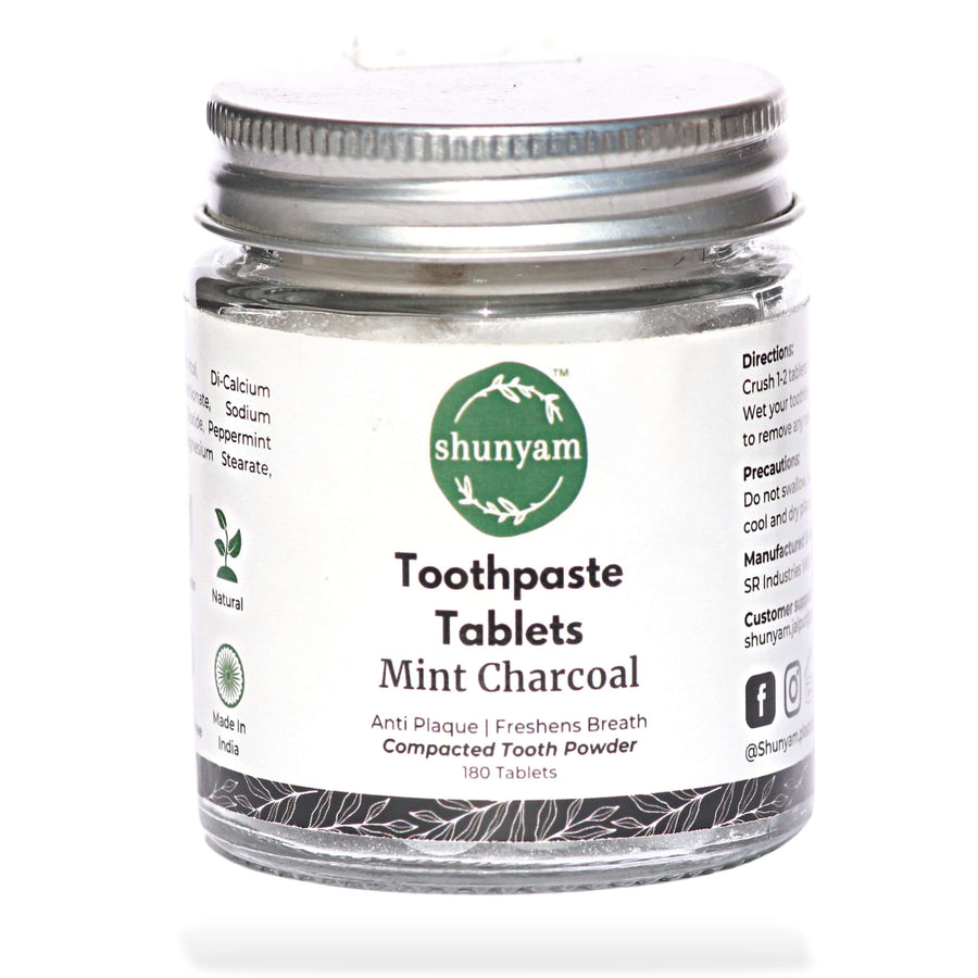 Toothpaste Tablets | Mint Charcoal - bhrsa