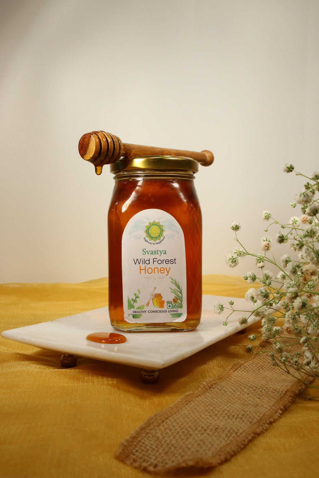 Wild Forest Raw Floral Honey | 500 g - bhrsa